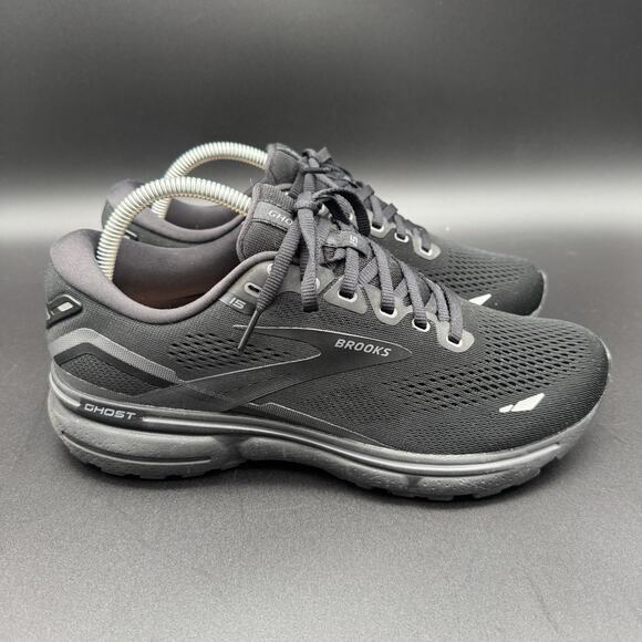 Brooks Ghost 15 GTX Women's 10 D Shoes Black Running Gym Work Shoes Gore Tex - Picture 6 of 10